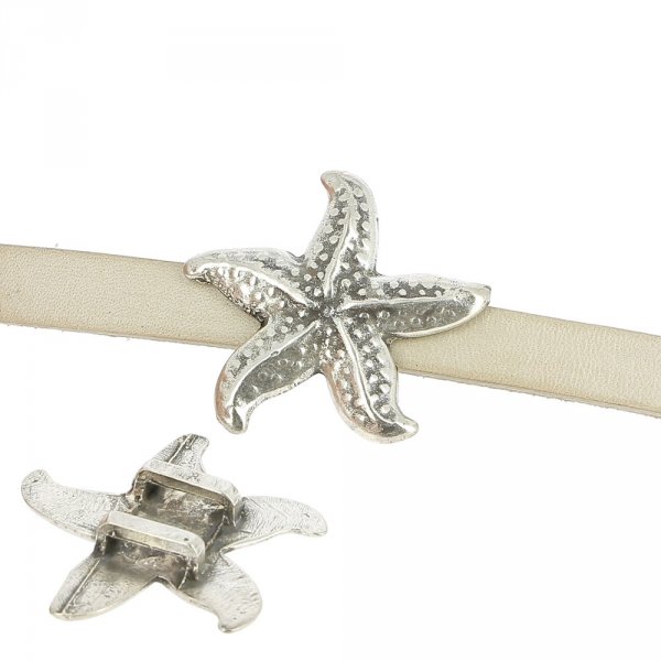 10 mm Zamak doorvoer N&deg;51 Zilver