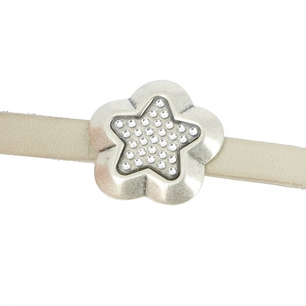 10 mm Zamak doorvoer N&deg;54 Zilver