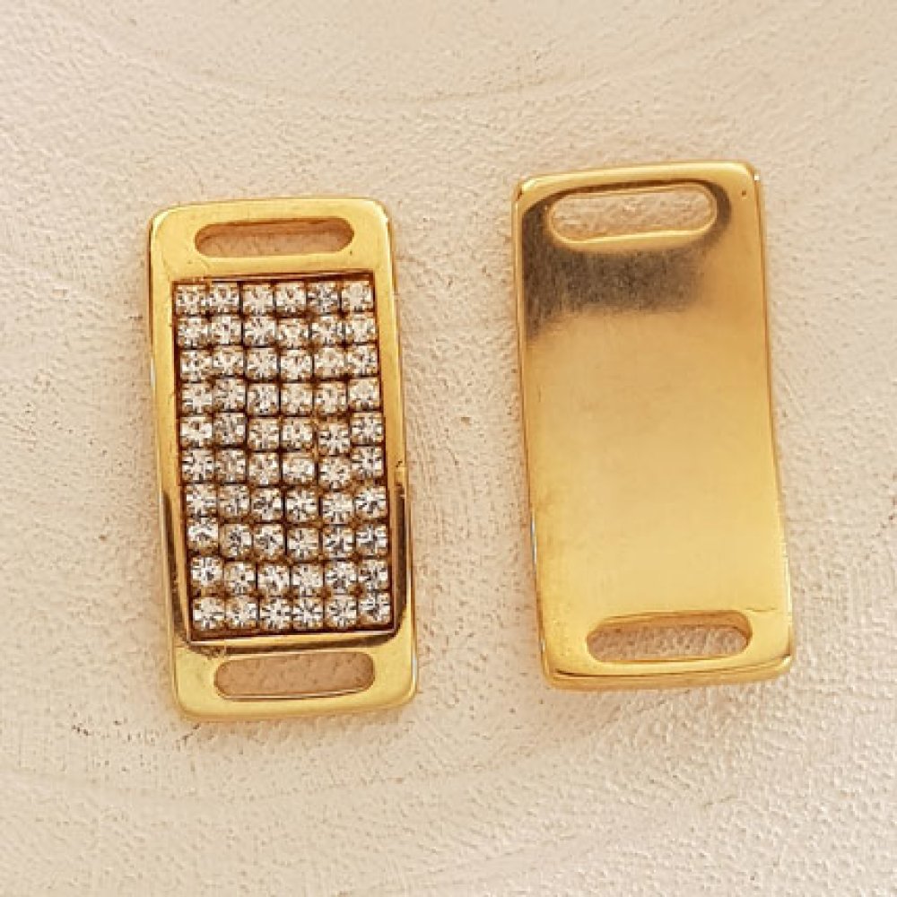 10 mm Zamak doorvoer N°56 Goud