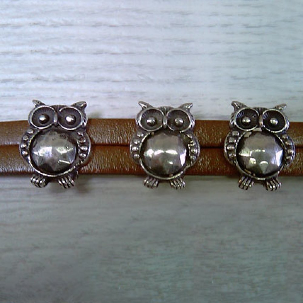 10 mm Zamak Passage nr. 57 Zilver