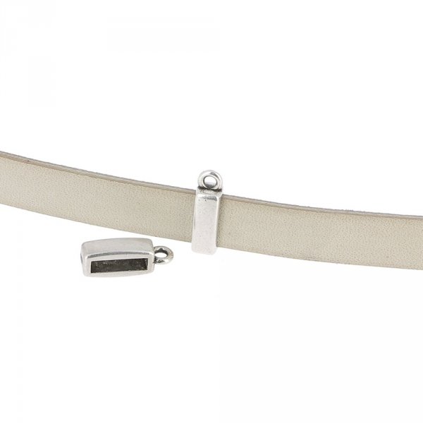 13 mm Zamak doorvoer N&deg;23 Zilver