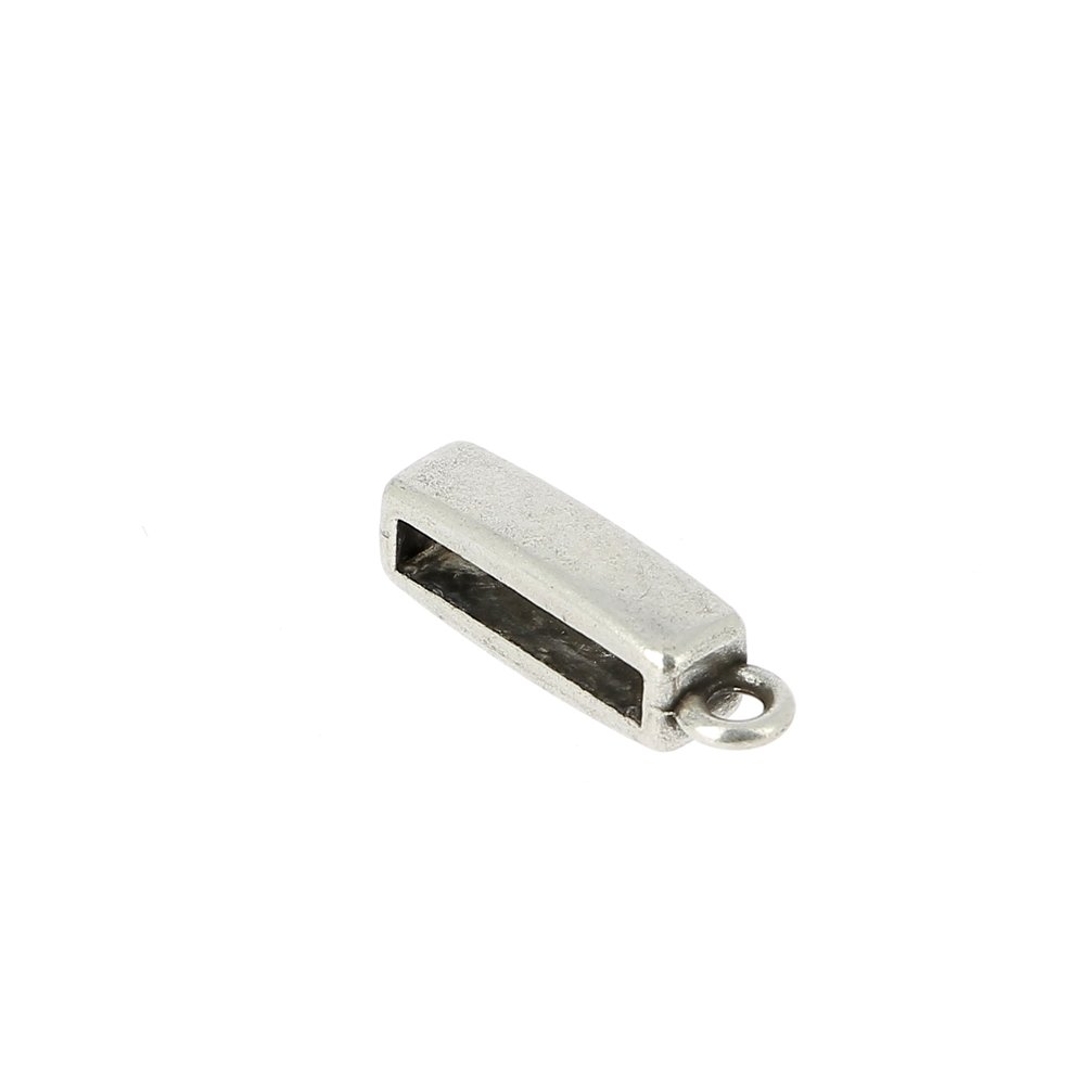 13 mm Zamak doorvoer N°23 Zilver