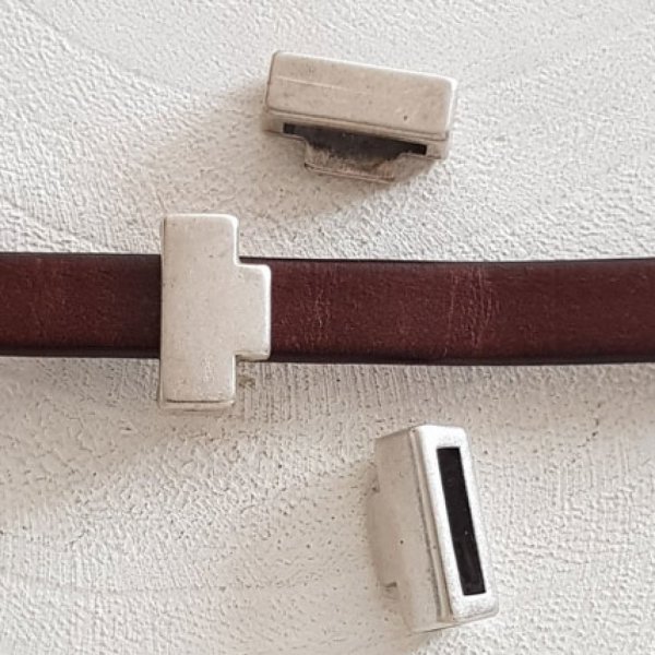 13 mm Zamak Passage nr. 26 Zilver