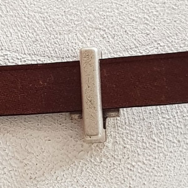 13 mm Zamak Passage N&deg;27 Zilver