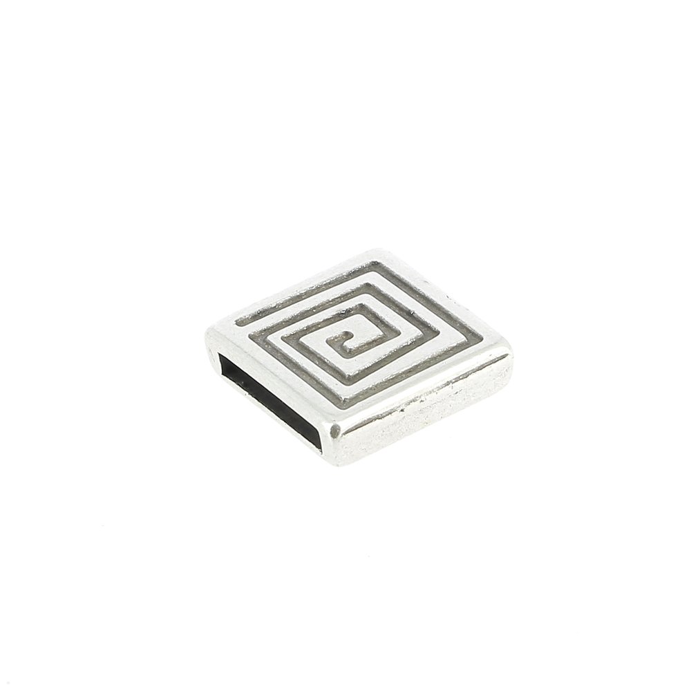 13 mm Zamak Passage N°04 Zilver