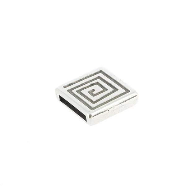 13 mm Zamak Passage N&deg;04 Zilver