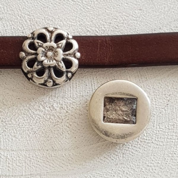 Zamak N&deg;16 Zilver 13 mm doorvoer