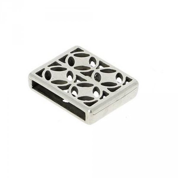 20 mm Zamak Passage N&deg;01 Zilver