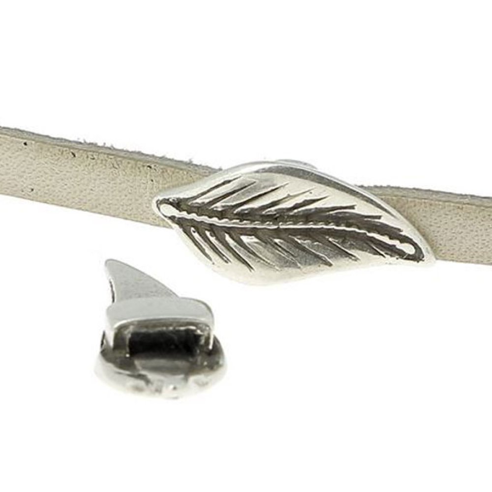 5 mm Zamak doorvoer N°05 Zilver