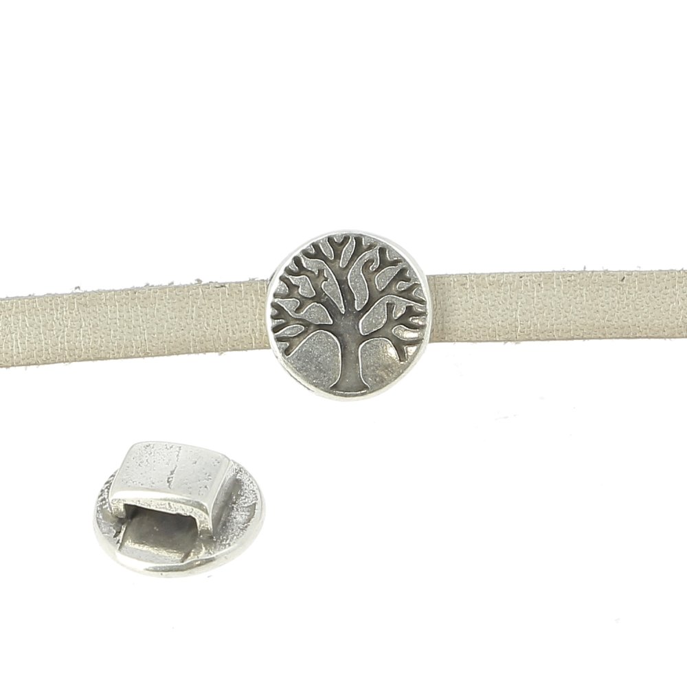 5 mm Zamak doorvoer N°06 Zilver