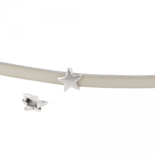 5 mm Zamak doorvoer N&deg;07 Zilver