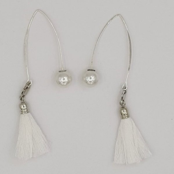 Kraal 1 drukgat 10 mm Wit