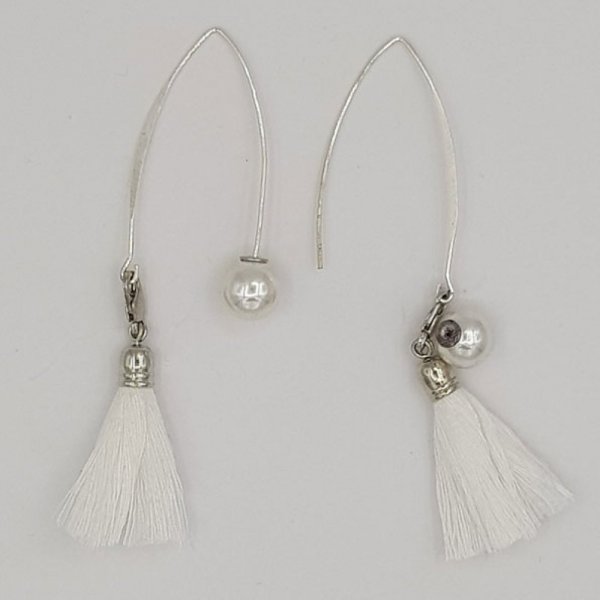 Kraal 1 drukgat 10 mm Wit