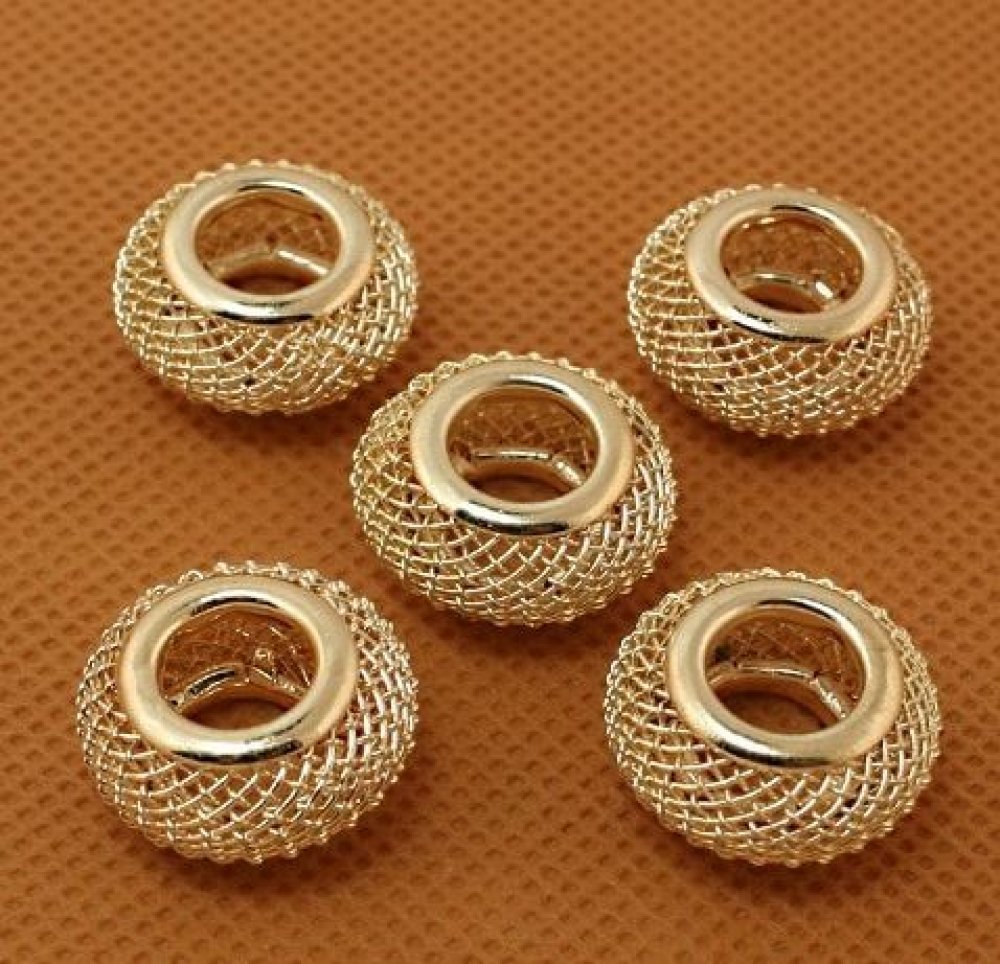 Parel Licht Goud Set van 4 stuks