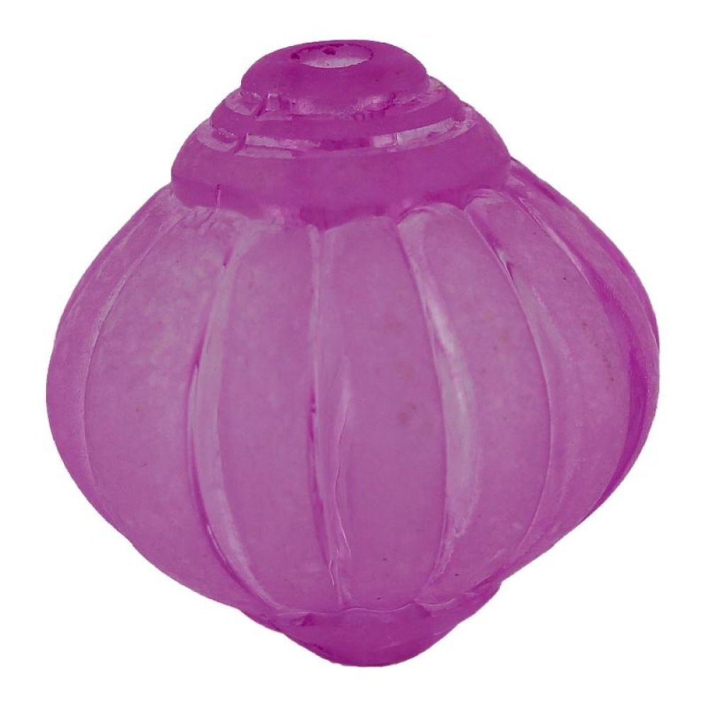 Parel Lucite Lampwork Gestreept Amethist