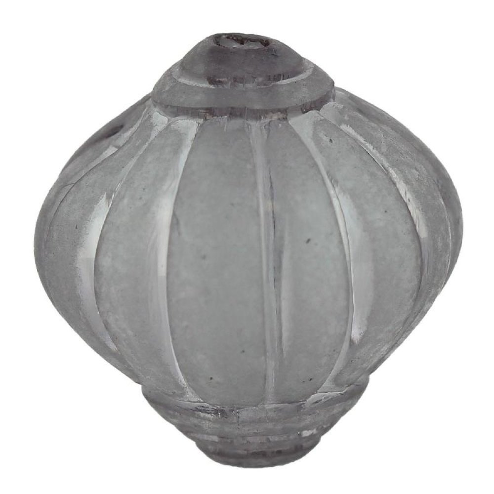 Parel Lucite Gestreept Lampwerk Grijs