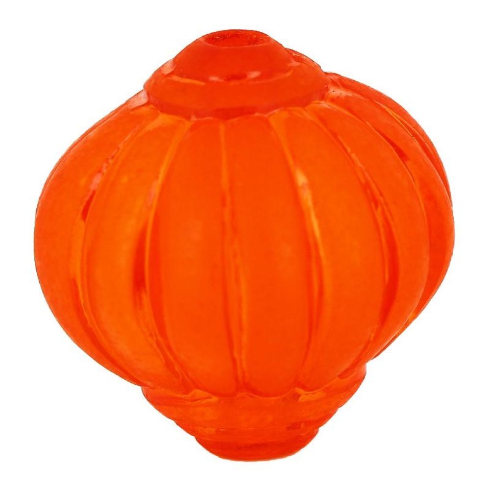 Parel Lucite Lampion Vorm Gestreept Oranje
