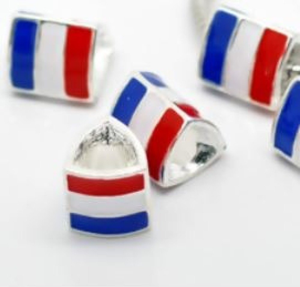 Parel nr. 0001 Tricolour Email Flag Compatible