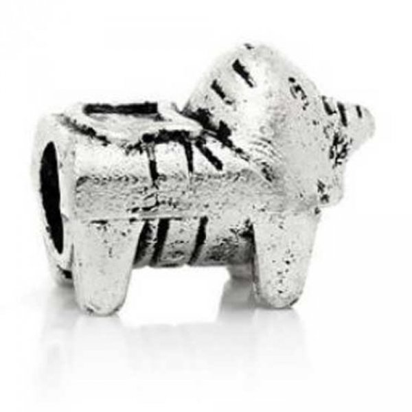 Bead N&deg;1008 Animal Silver