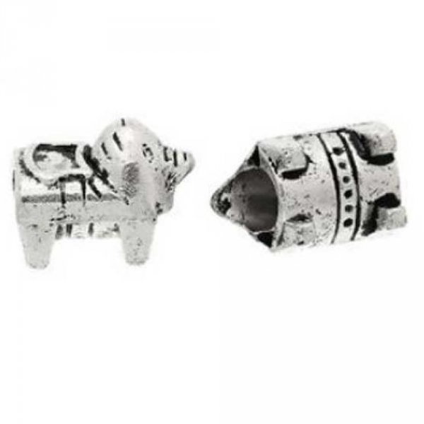 Bead N&deg;1008 Animal Silver