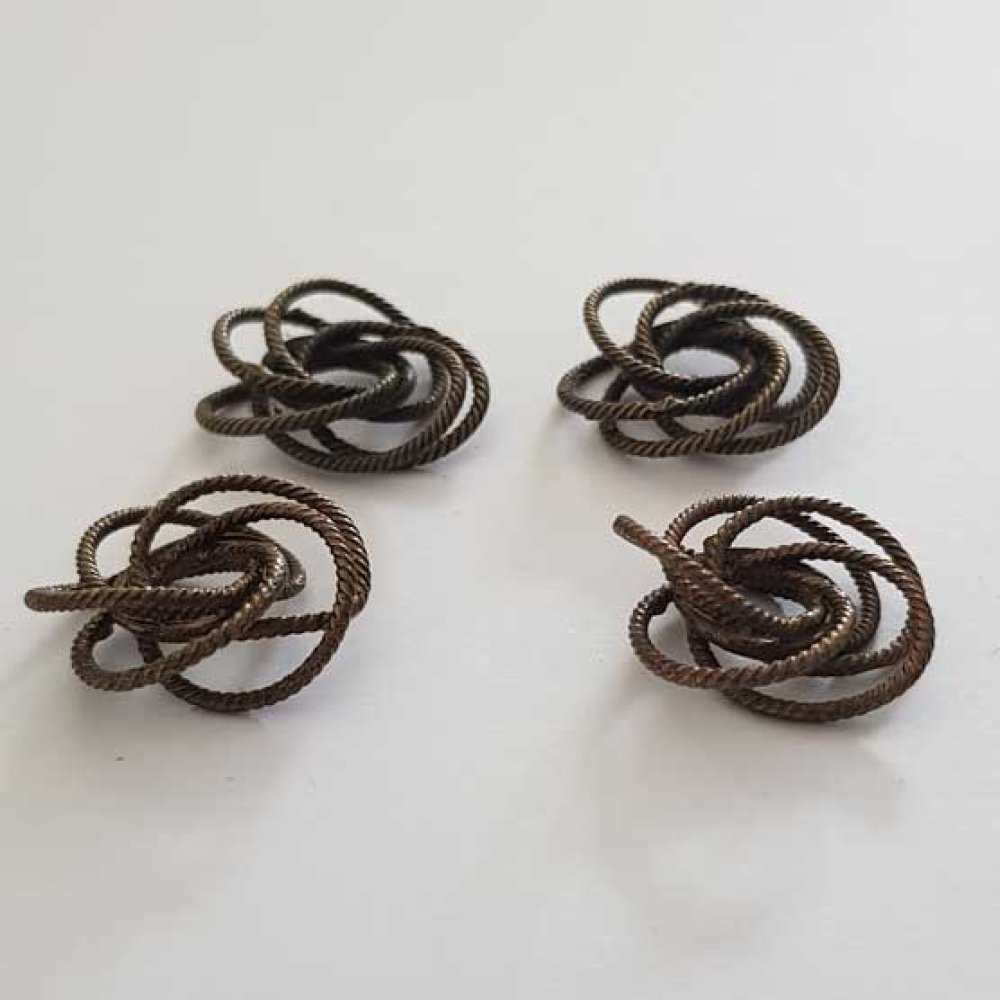 18 mm Bronzen spiraalkraal N°01