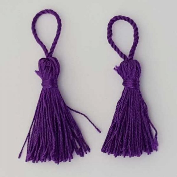 Pompon 60 mm N&deg;09 Violet