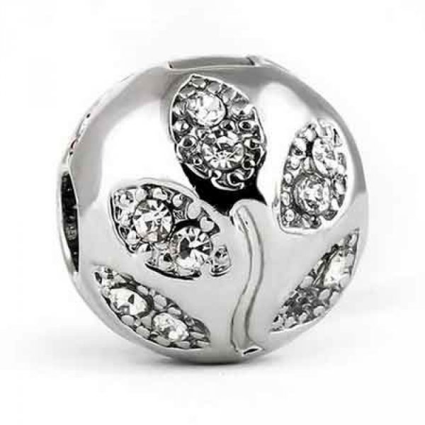 Stopper N&deg;44 Argent Strass Blanc