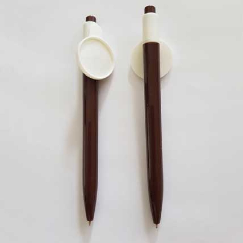 Bruine pen met 25 mm dophouder