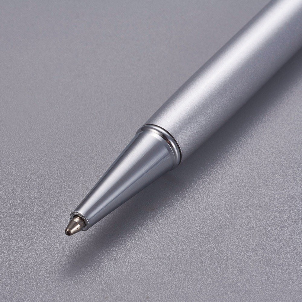 Bead decoreren pen lege buis aan te passen zilver zilver x 1 stuk