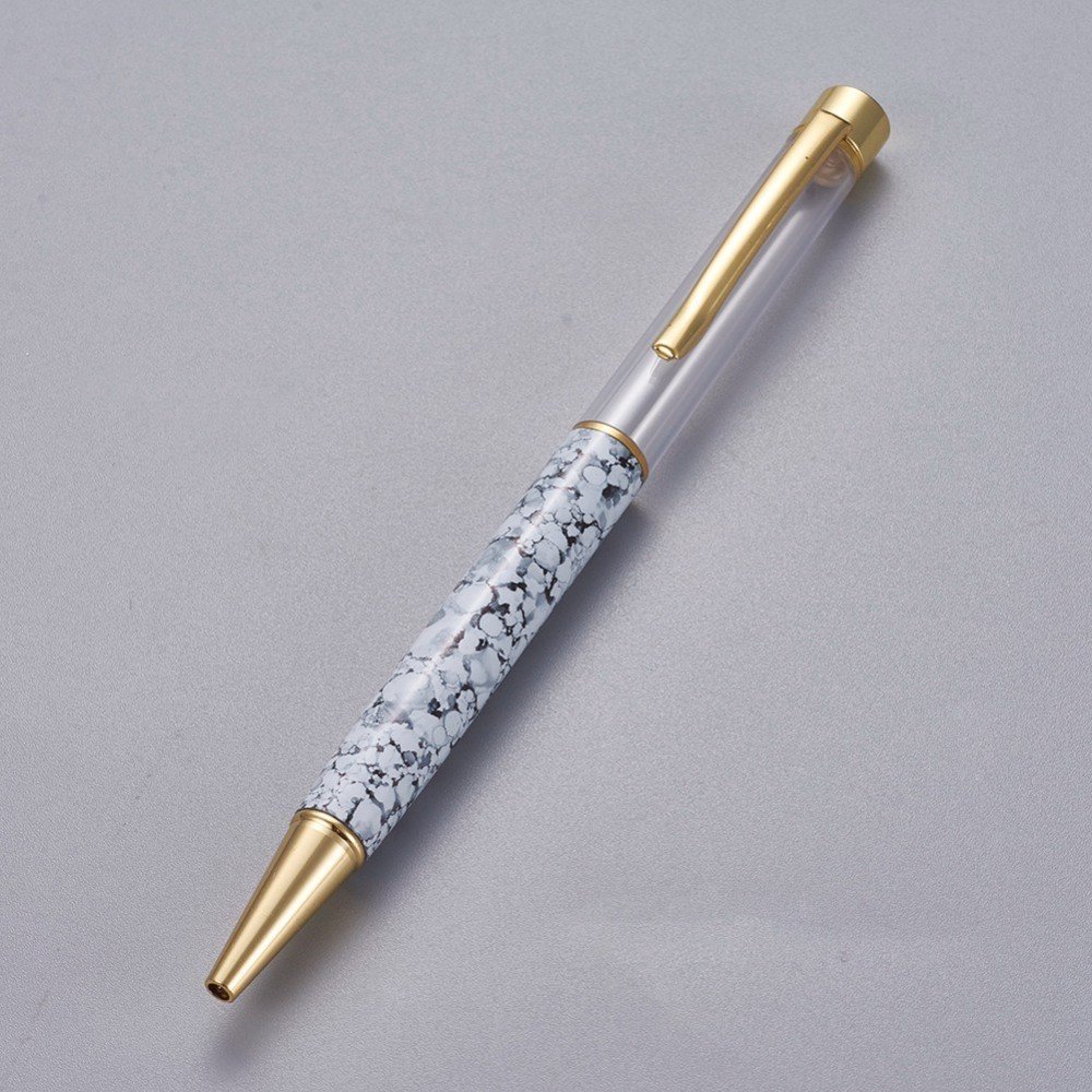 Gainsboro Gouden Kraal Decoratie Pen Leeg x 1