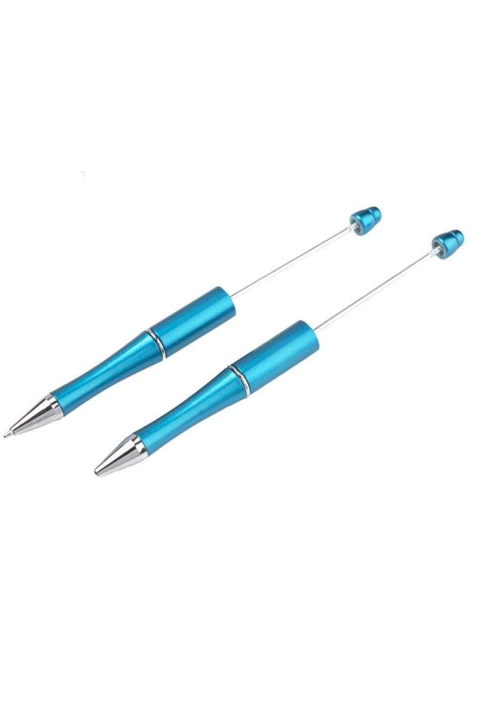 Blauwe Azuur Decoratieve Kraalpen voor maatwerk x 1 stuk