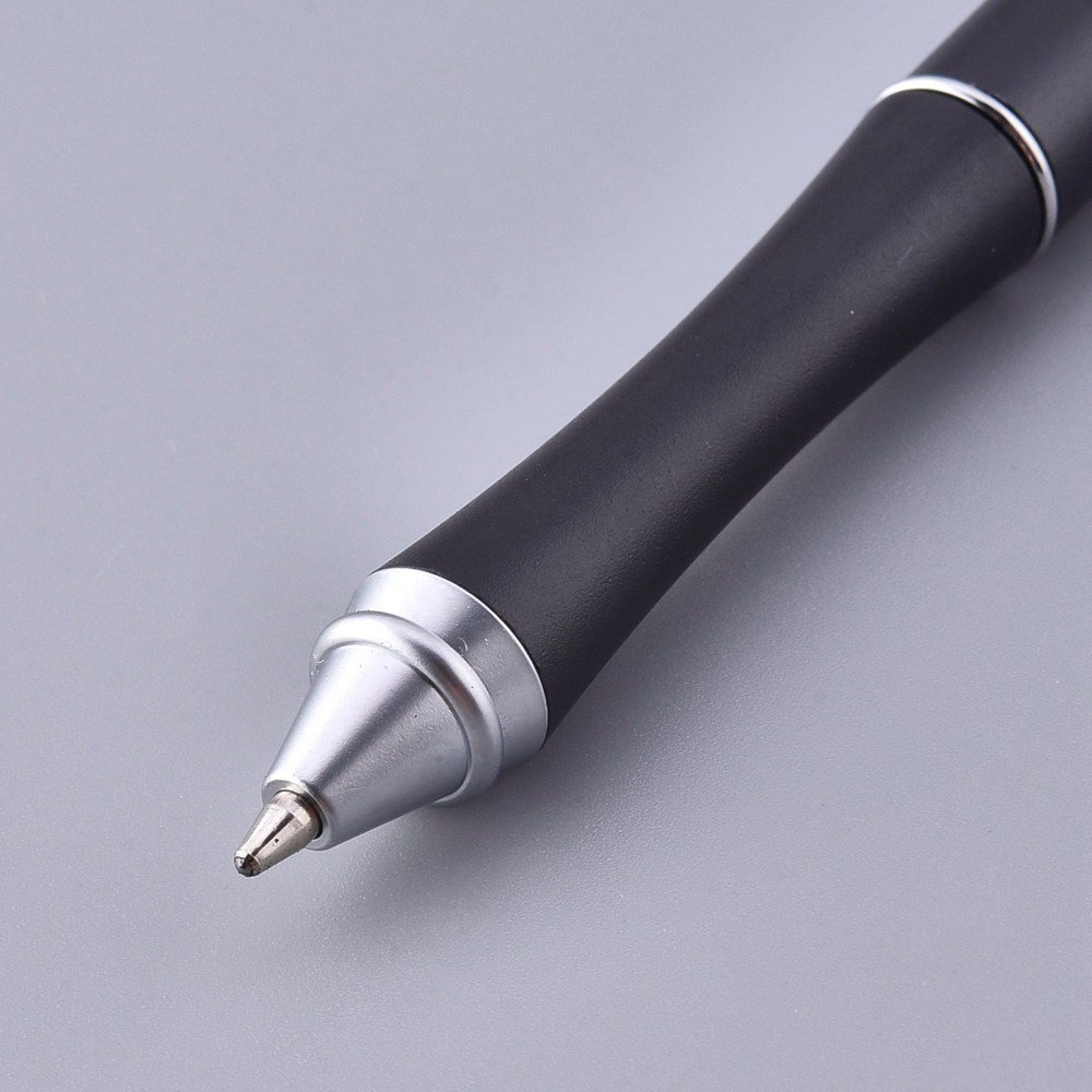 Metalen kralen versierstift zwart N°02