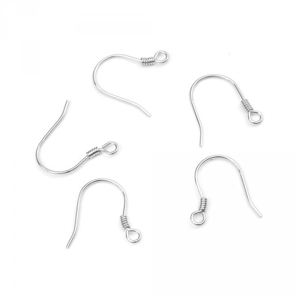 Oorbelhouder in zilver 925 N&deg;04 x 1 paar