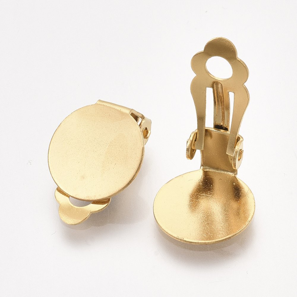 Oorbelhouder Clips Dienblad Roestvrij Staal Goud N°02