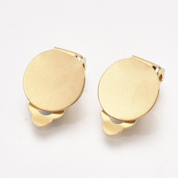 Oorbelhouder Clips Dienblad Roestvrij Staal Goud N&deg;02