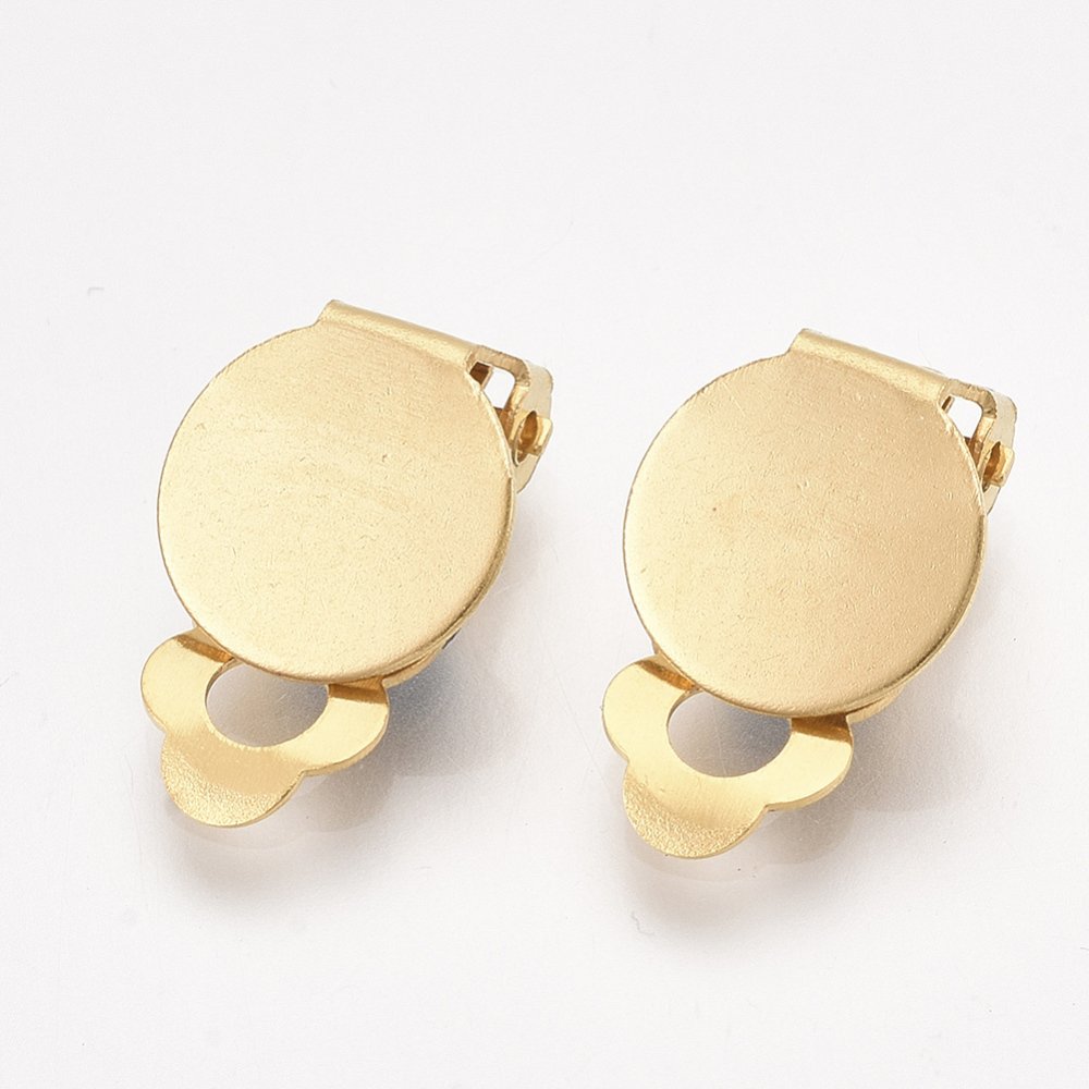 Oorbelhouder Clips Dienblad Roestvrij Staal Goud N°03