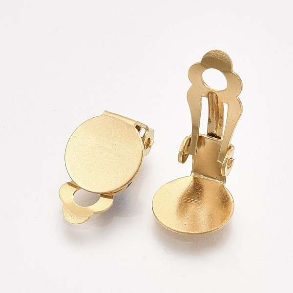 Oorbelhouder Clips Dienblad Roestvrij Staal Goud N&deg;03