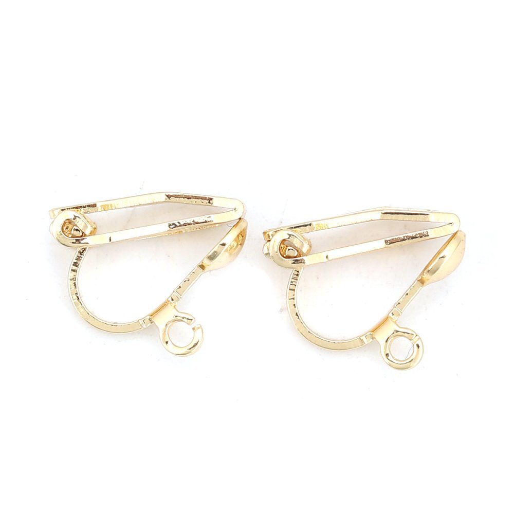 Oorbelhouder Clip in 18K verguld koper N°01