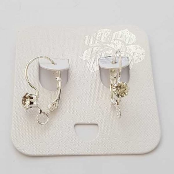 Dormeuse Oorbelhouder N&deg;100 x 1 Paar Zilver