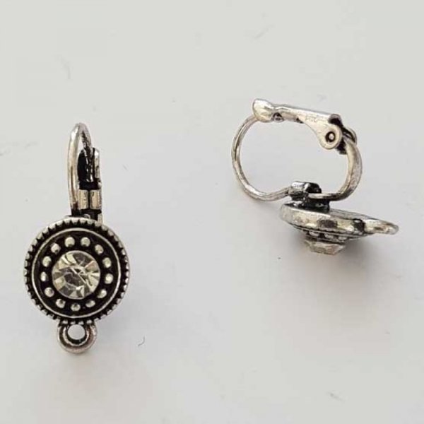 Dormeuse Oorbelhouder N&deg;109 x 1 Paar Zilver