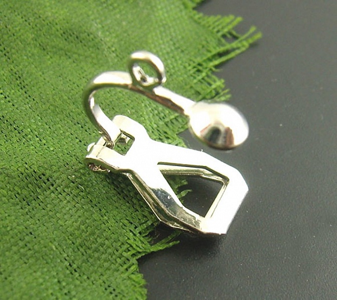 Support Boucle d'oreille Clip N&deg;05 x 10 Paires