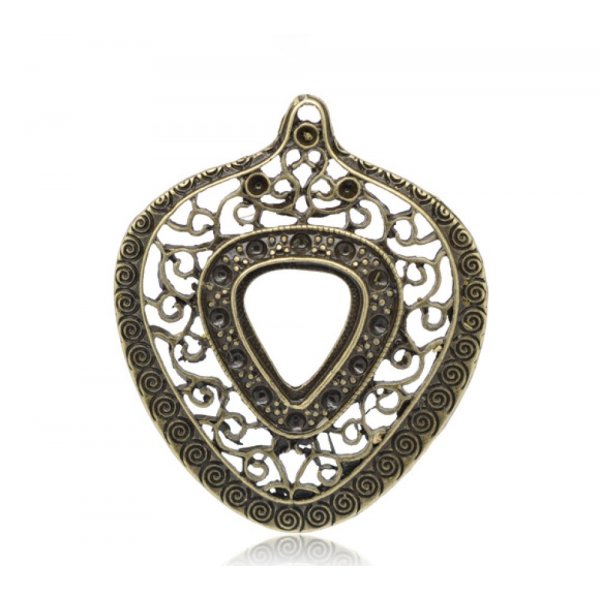 Cabochonhouder N&deg;03 Brons