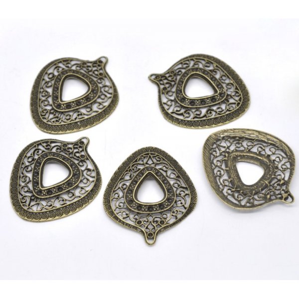 Cabochonhouder N&deg;03 Brons