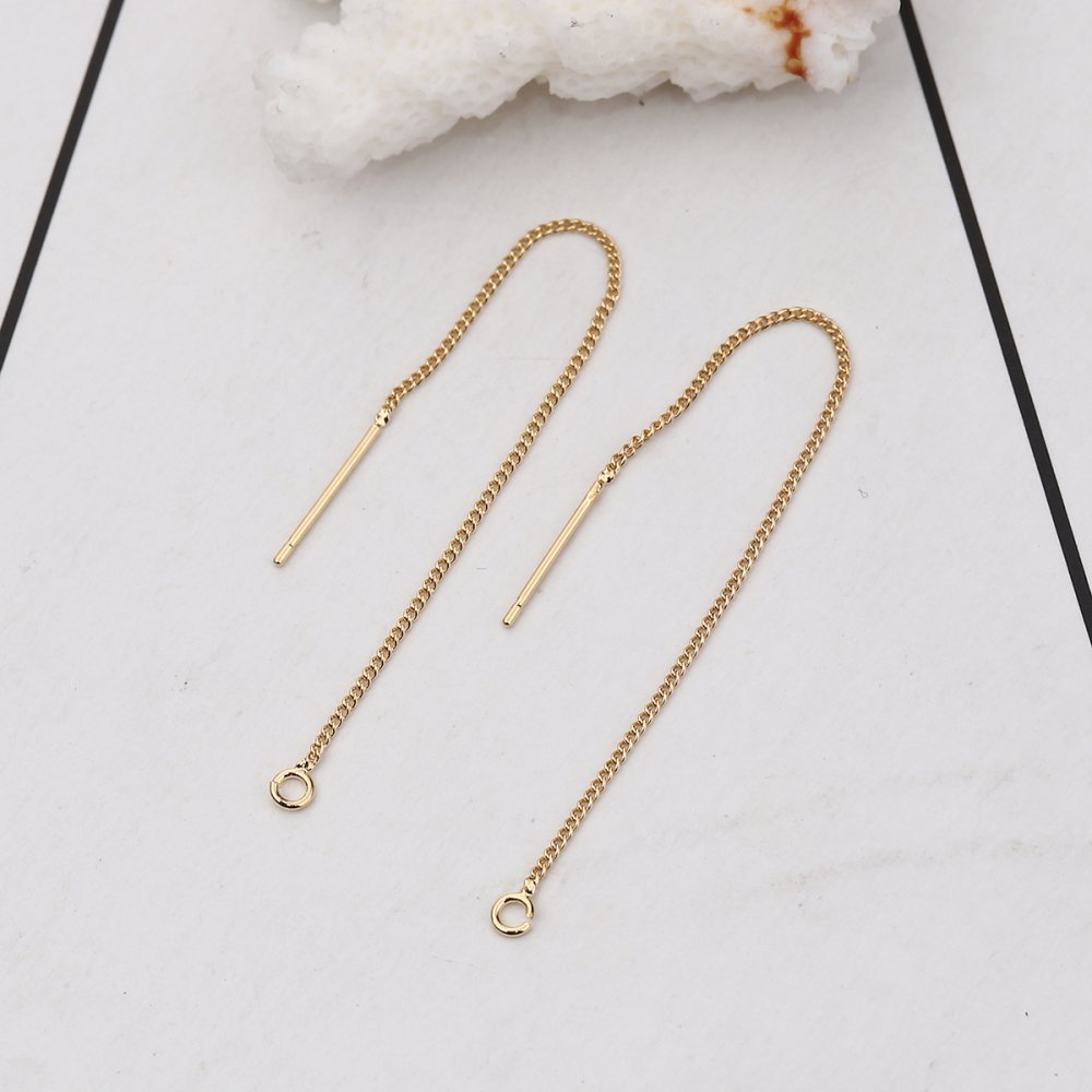 Oorbelhouder N°27 Vergulde ketting
