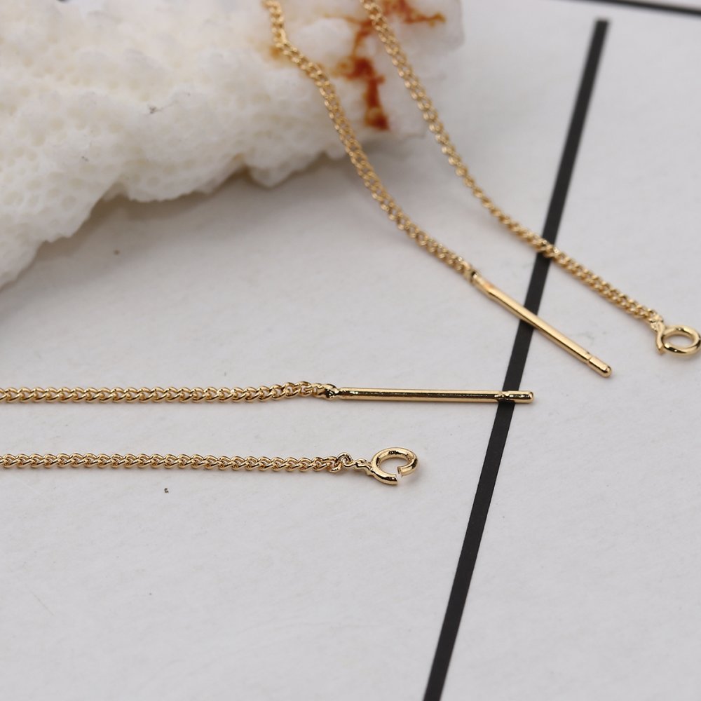 Oorbelhouder N°27 Vergulde ketting