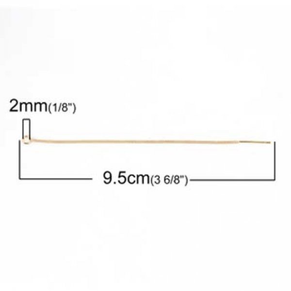 Oorbelhouder N&deg;27-02 18K vergulde ketting