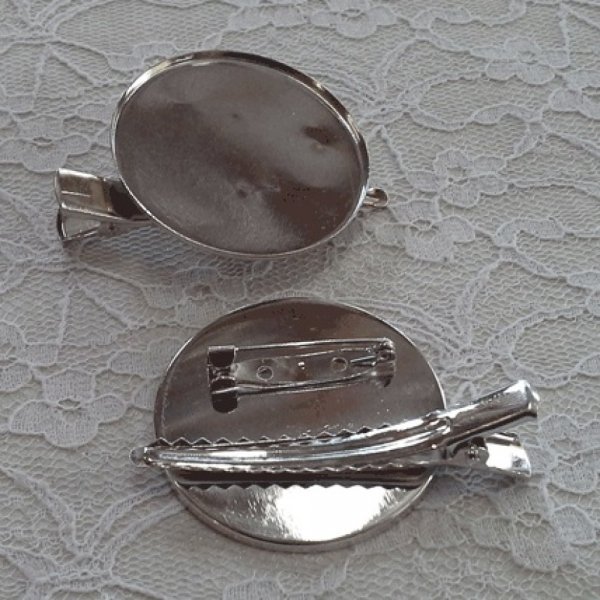 Spindelsteun - Zilverkleurig 60 mm.