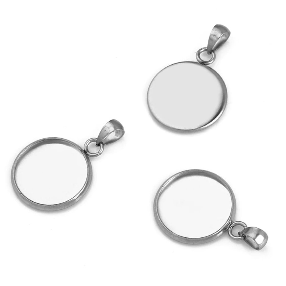 Dophouder 20 mm Roestvrij staal N°04