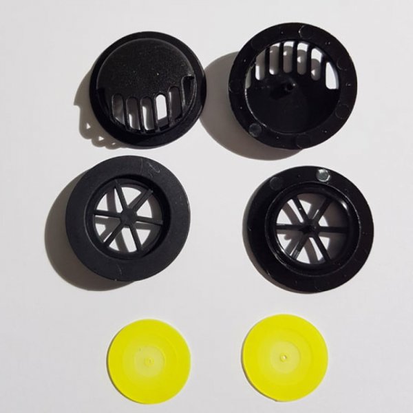 Eenrichtingsademhalingsventiel nr. 02 x 10 stuks