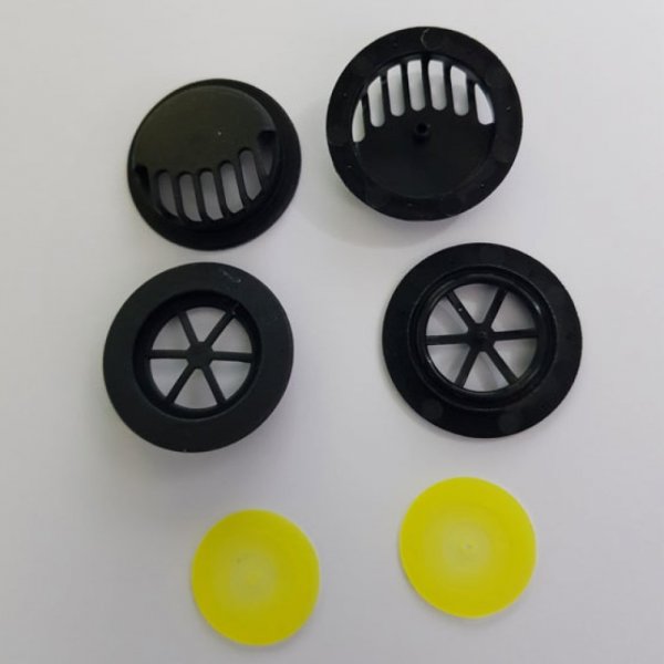 Eenrichtingsademhalingsventiel nr. 02 x 10 stuks